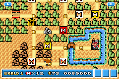 Super Mario Advance 4 - Super Mario Bros. 3 - this is my first try - User Screenshot